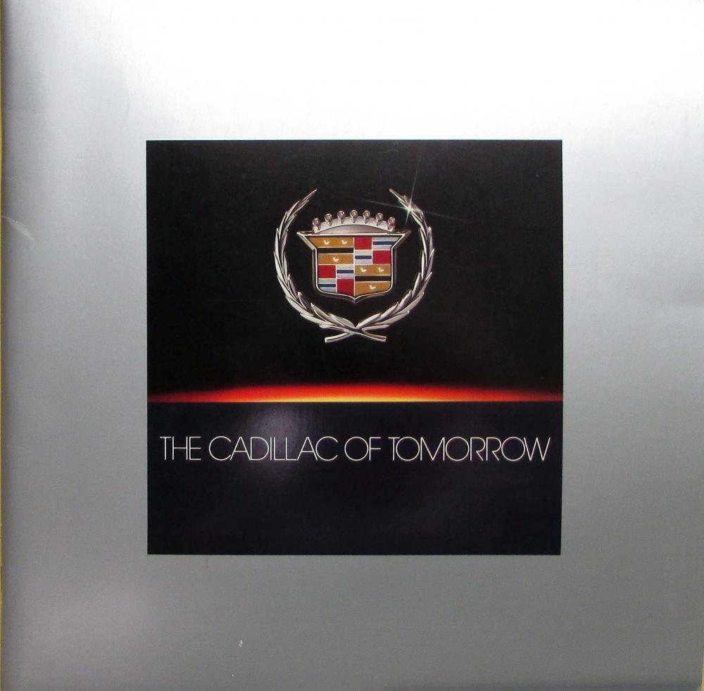 1985 Cadillac Fleetwood  DeVille Sales Brochure Specs Features Oversize Original