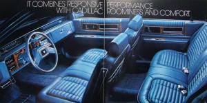 1985 Cadillac Fleetwood DeVille Sales Brochure Specs Features Oversize Original