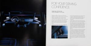 1985 Cadillac Fleetwood DeVille Sales Brochure Specs Features Oversize Original