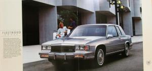 1986 Cadillac DeVille Fleetwood 75 Limo Specs Features Sales Brochure Oversized