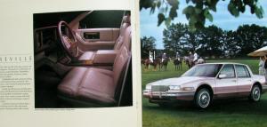 1986 Cadillac Seville Elegante Specification Feature Sale Brochure Oversize Orig