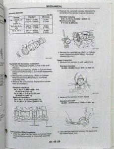 1997 Mazda KL Engine Service Shop Repair Manual