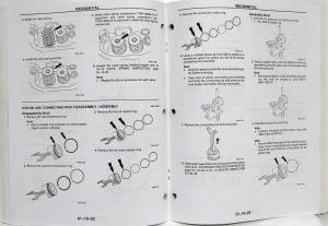 1997 Mazda 4.0L Engine Service Shop Repair Manual