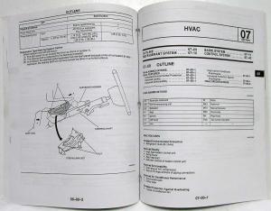 1998 Mazda Service Highlights Shop Manual - 626