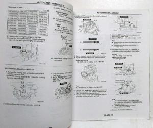 1997 Mazda Automatic Transaxle GF4A-EL Service Shop Repair Manual