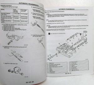 1997 Mazda Automatic Transmission SB4A-EL Service Shop Repair Manual