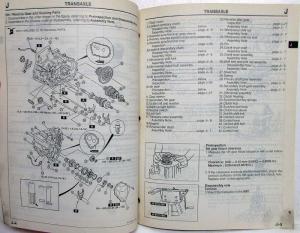 1994 Mazda Manual Transaxle F25M-R Service Shop Repair Manual