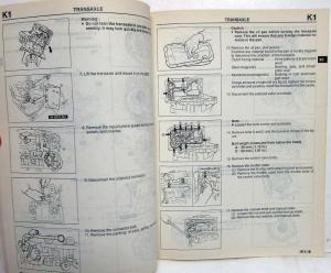 1994 Mazda Automatic Transaxle FA4A-EL Service Shop Repair Manual