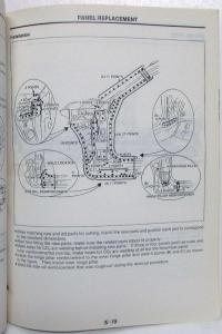 1993 Mazda Millenia Bodyshop Service Shop Repair Manual