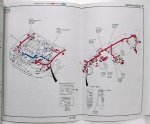 1995 Mazda MX-3 Electrical Wiring Diagram Manual