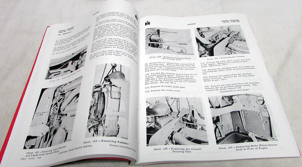 International T-6 TD-6 Crawler Tractor Service Manual | Shop Repair Dozer Manual