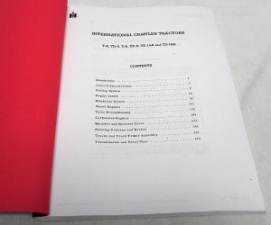 International IH Service Manual Crawler Tractors T6 TD6 T9 TD9 TD14A TD18A Repro