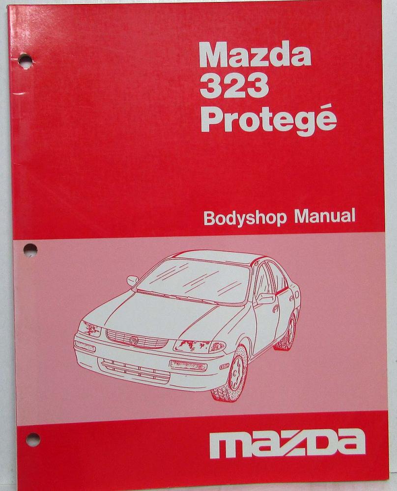 1995 Mazda 323 Protege Bodyshop Service Shop Repair Manual