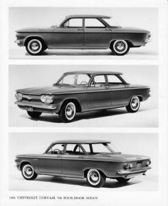 1961 Chevrolet Corvair 700 Four-Door Press Photo 0498