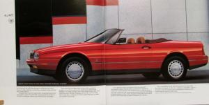 1988 Cadillac Allante Eldorado Brougham Cimarron DeVille Seville Sale Brochur XL
