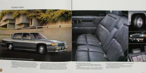 1988 Cadillac Allante Eldorado Brougham Cimarron DeVille Seville Sale Brochur XL