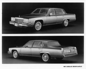 1981 Cadillac Sedan DeVille Press Photo 0178
