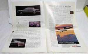 1989 Cadillac C Publication DeVille Allante Look Back 40 Years Ago Sales Folder