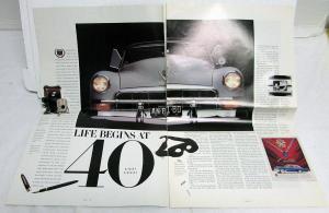 1989 Cadillac C Publication DeVille Allante Look Back 40 Years Ago Sales Folder