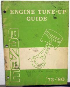 1972-1980 Mazda Engine Tune-Up Guide Service Manual