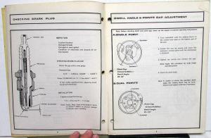 1972-1980 Mazda Engine Tune-Up Guide Service Manual