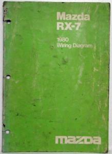 1980 Mazda RX-7 Wiring Diagram