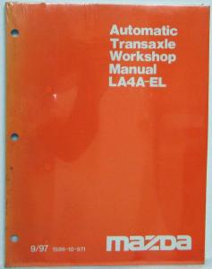 1997 Mazda Automatic Transaxle Workshop Manual LA4A-EL