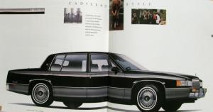 1990 Cadillac Allante Deville Eldorado Seville Brougham Fleetwood Sales Brochure