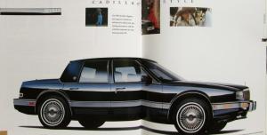 1990 Cadillac Allante Deville Eldorado Seville Brougham Fleetwood Sales Brochure