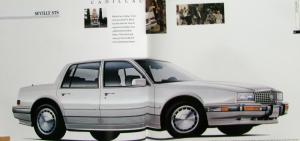 1990 Cadillac Allante Deville Eldorado Seville Brougham Fleetwood Sales Brochure