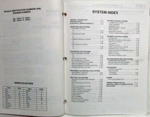 1997 Mazda Millenia Electrical Wiring Diagram