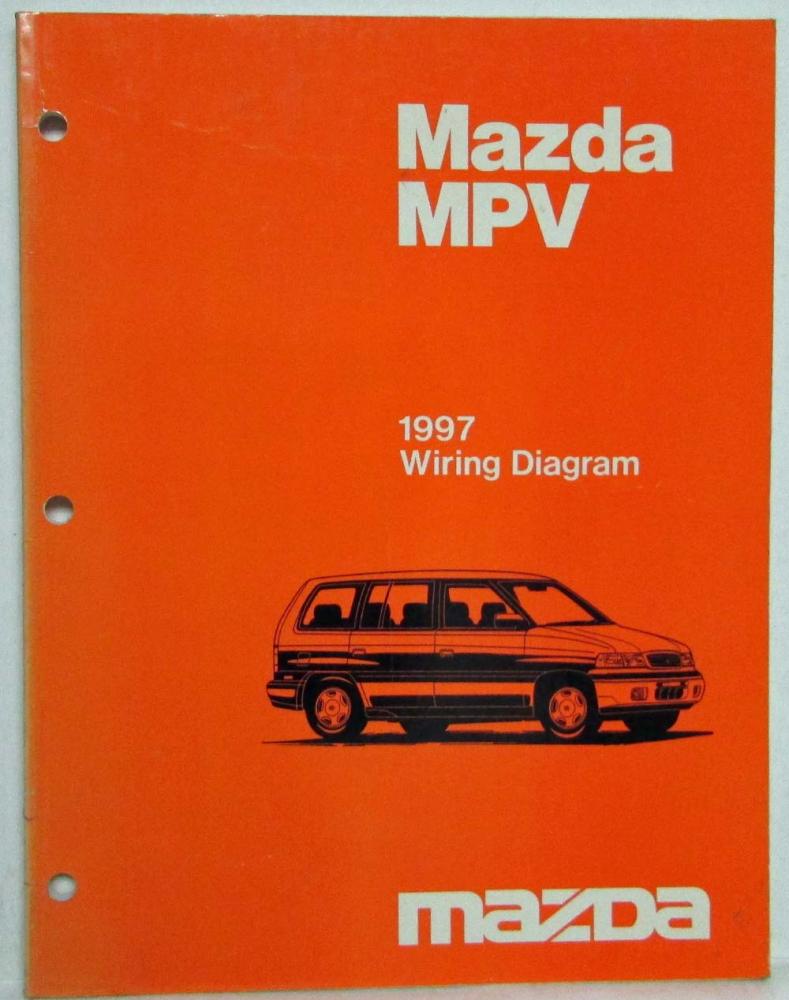 1997 Mazda MPV Electrical Wiring Diagram