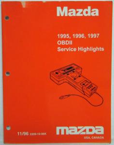 1995 1996 1997 Mazda OBD-II Service Highlights Manual