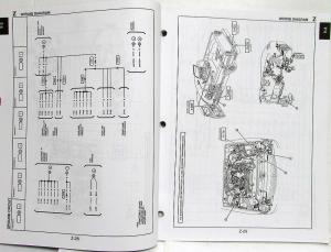 1998 Mazda B-Series Truck Electrical Wiring Diagram - Includes 4 Dr Model Info