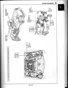 1998 Mazda B-Series Pickup Truck Electrical Wiring Diagram