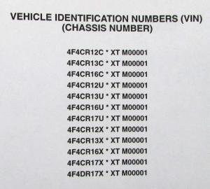 1999 Mazda B-Series Pickup Truck Electrical Wiring Diagram
