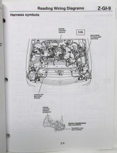 1999 Mazda B-Series Pickup Truck Electrical Wiring Diagram
