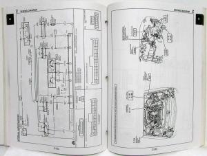 2000 Mazda B-Series Pickup Truck Electrical Wiring Diagram