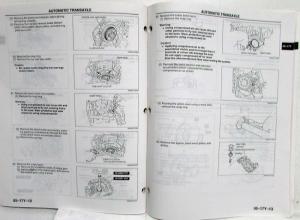 2001 Mazda Automatic Transaxle JA5A-EL Service Shop Repair Manual