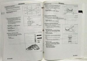 2001 Mazda AJ Engine Service Shop Repair Manual