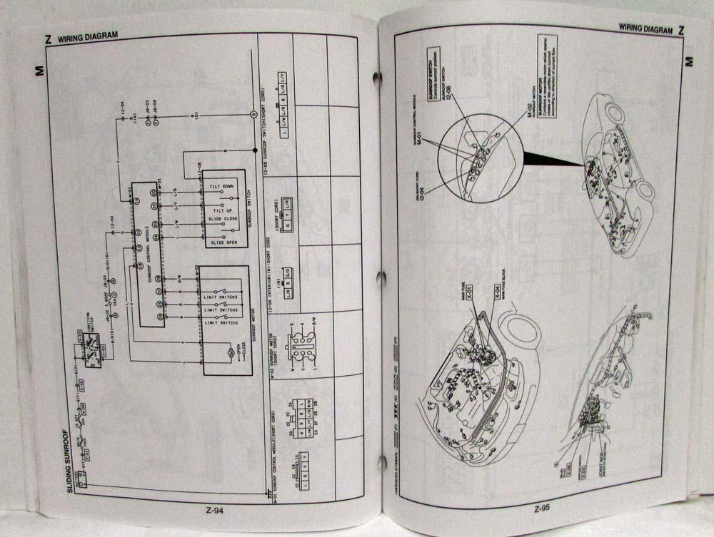 2001 Mazda 626 Electrical Wiring Diagram