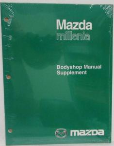 2001 Mazda Millenia Bodyshop Manual Supplement