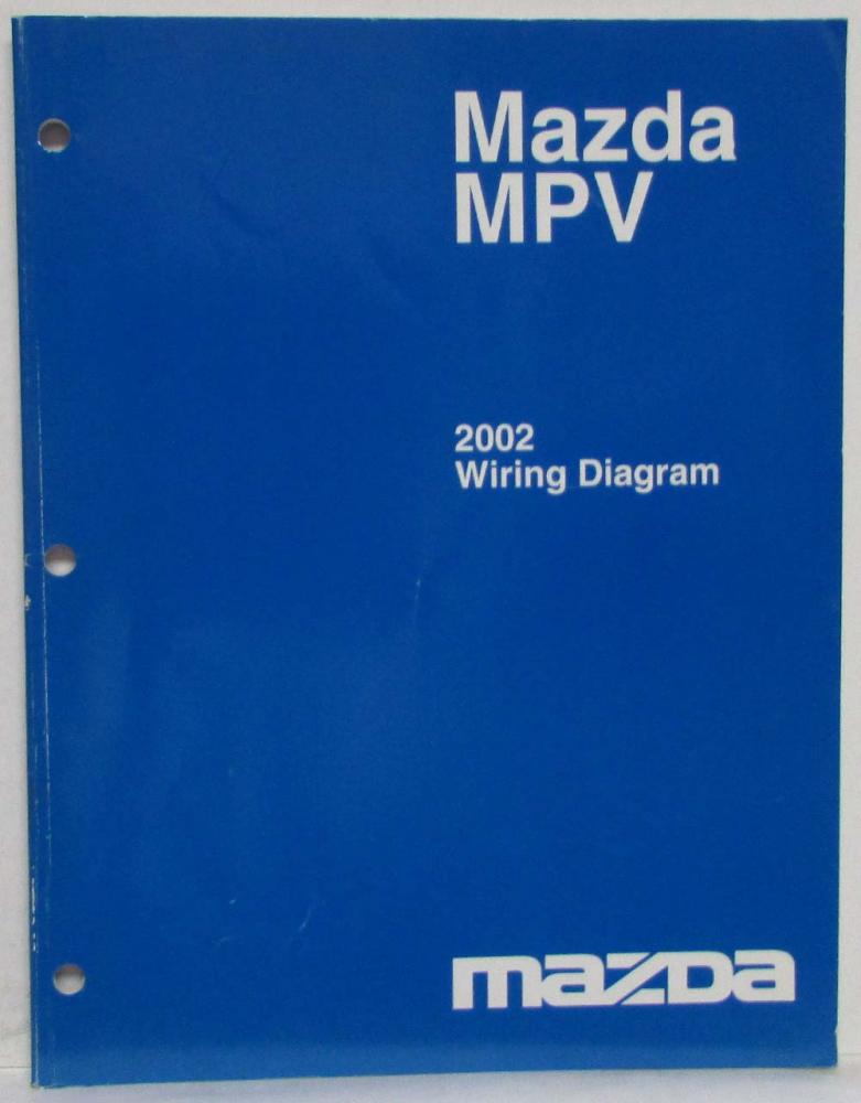 2002 Mazda Mpv Electrical Wiring Diagram
