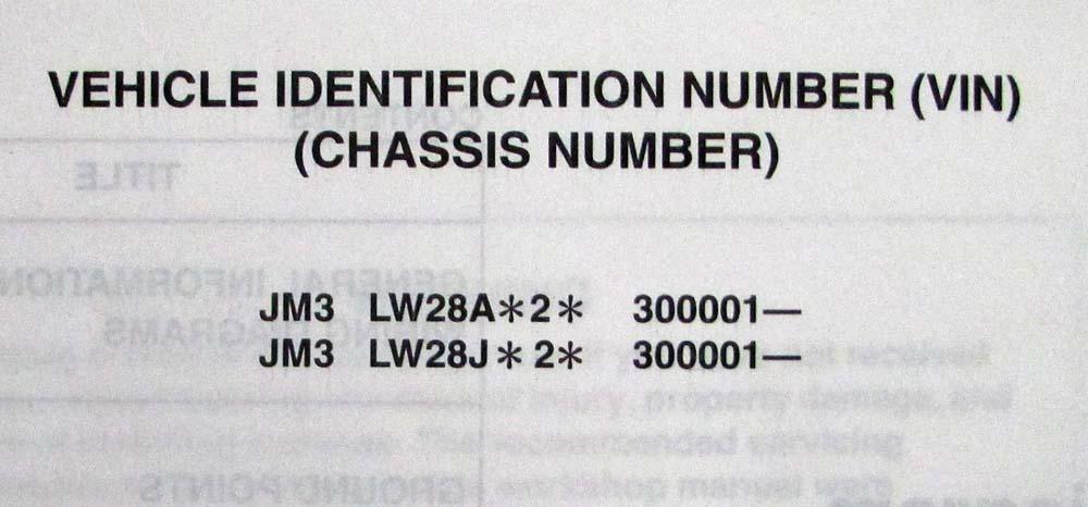 2002 Mazda Mpv Electrical Wiring Diagram