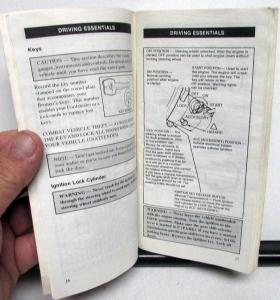 1981 Ford Bronco Owners Manual Care & Operation Instruction Guide Book