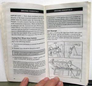 1981 Ford Bronco Owners Manual Care & Operation Instruction Guide Book