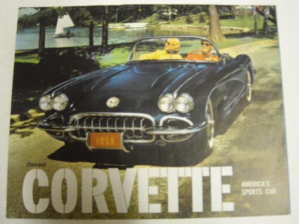 Chevrolet 1959 Corvette Sales Brochure ORIGINAL