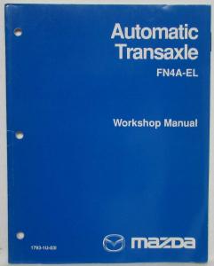 2004 Mazda Automatic Transaxle FN4A-EL Service Shop Repair Manual