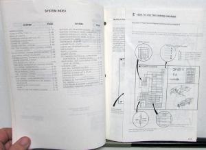 1990 Mazda B2200 B2600i Pickup Truck Electrical Wiring Diagram