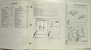 1990 Mazda 323 Electrical Wiring Diagram